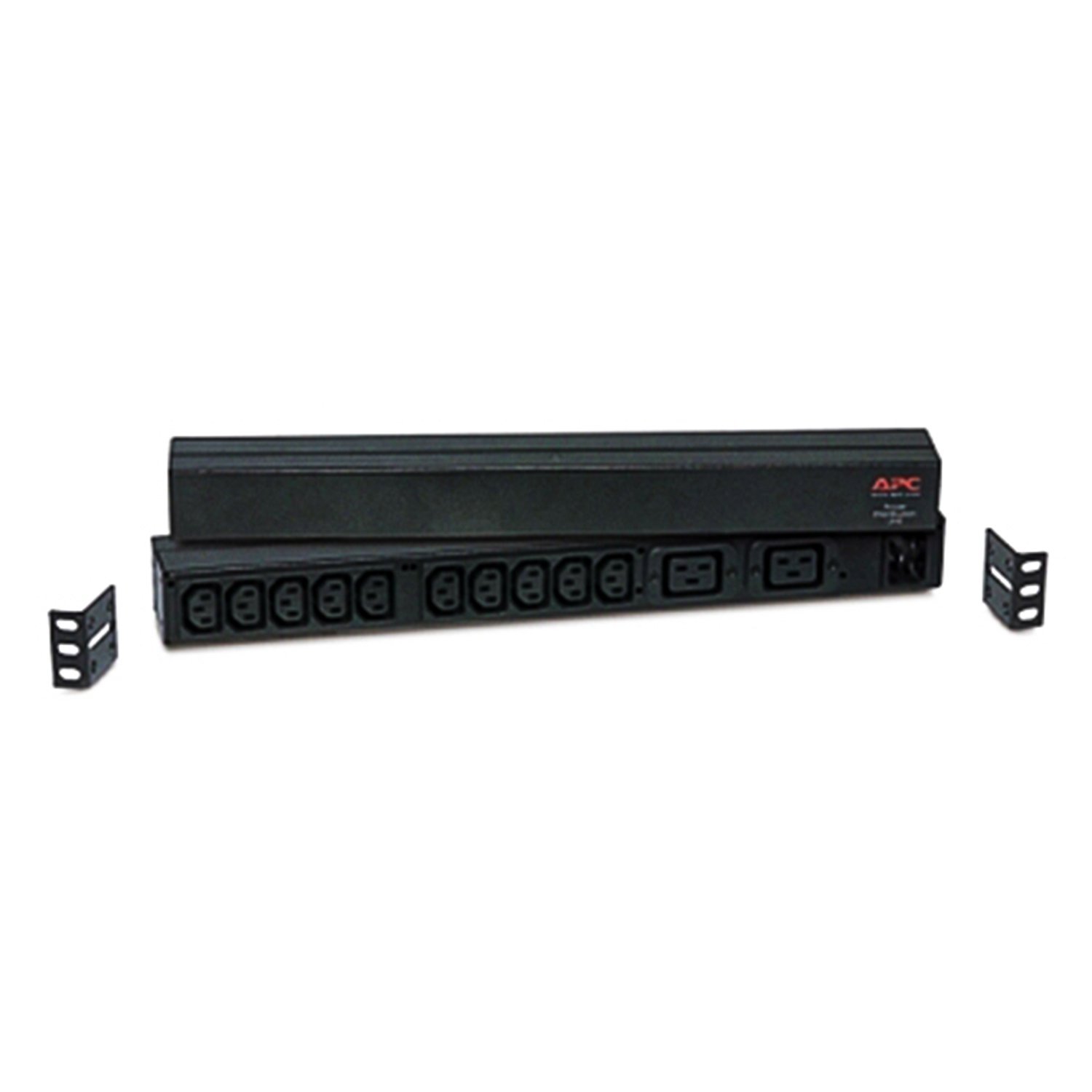 APC Rack PDU, Basic, 1U, 16A,208&230V, (10)C13 & (2)C19 (AP9559)