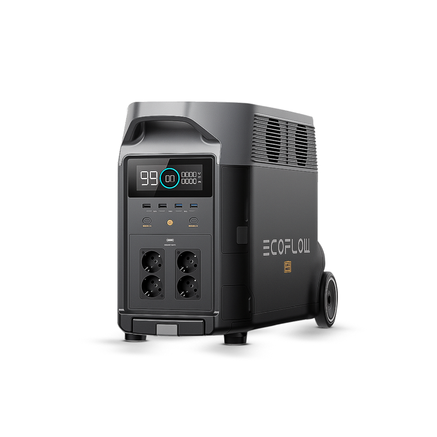 Ecoflow Delta Pro Portable 3600w Power Station + 3 Solar Panels